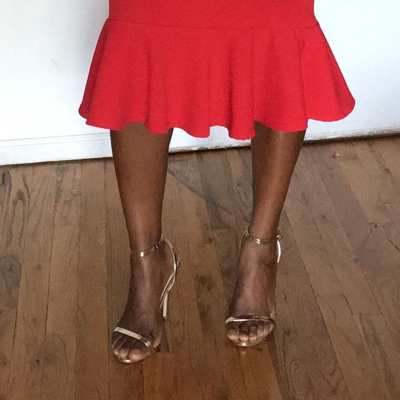 Sexy Gold Sandals - Picture 2 of 5